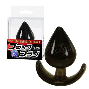 Japan NPG Black Plug M Size Anal - Japan Anal Toys NPG 