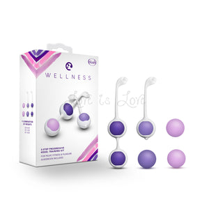 Blush Novelties Wellness Kegel Training Kit Purple buy in Singapore LoveisLove U4ria