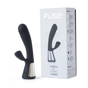 Kiiroo OhMiBod Fuse Bluetooth Vibrator Black Vibrators - App/Bluetooth/Wifi Controlled kiiroo
