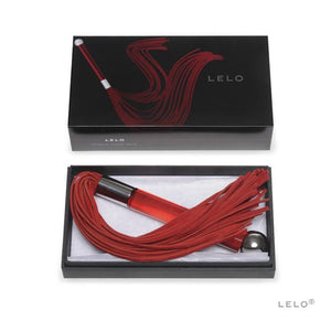 Lelo Sensua Suede Whip Red or Black or Purple Award-Winning & Famous - Lelo Lelo Red