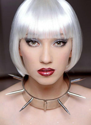 Master Series Heavy Duty Stainless Steel Spiked Collar (Elegantly Designed) Bondage - Collars & Leash Master Series