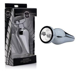 Master Series Lucent Bejeweled Aluminum Anal Plug Anal Master Series