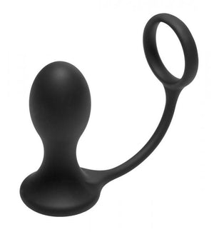 Master Series Prostatic Play Rover Silicone Cock Ring And Prostate Plug Prostate Massagers - Prostatic Play Prostatic Play 