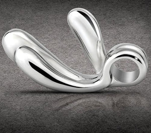 Metal Worx Double Trouble Dildos - Glass/Ceramic/Metal Metal Worx