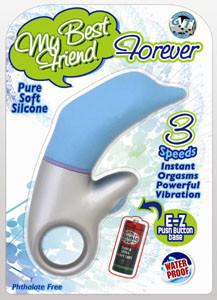 My Best Friend Forever Blue Dolphin Vibrator Vibrators - Clit Stimulation & G-Spot Nasstoys