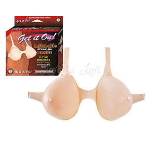 Nasstoys Get It On Inflatable Strap-On Boobs Gifts & Games - Bachelorette Nasstoys 