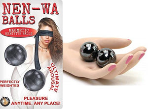 Nen-Wa Magnetic Hemitite Balls (Good Reviews) For Her - Kegel & Pelvic Exerciser Nasstoys 