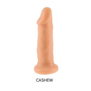 New York Toy Collective Carter Posable Silicone Dildo Dildos - New York Toy Collective New York Toy Collective Cashew 