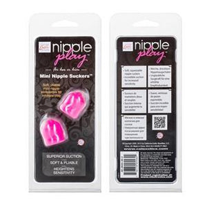 Nipple Play Mini Nipple Suckers Pink or Purple Nipple Toys - Nipple Suckers Calexotics 