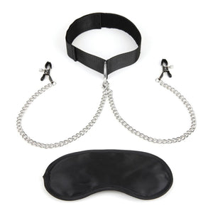 Lux Fetish Collar and Nipple Clips buy in Singapore LoveisLove U4ria