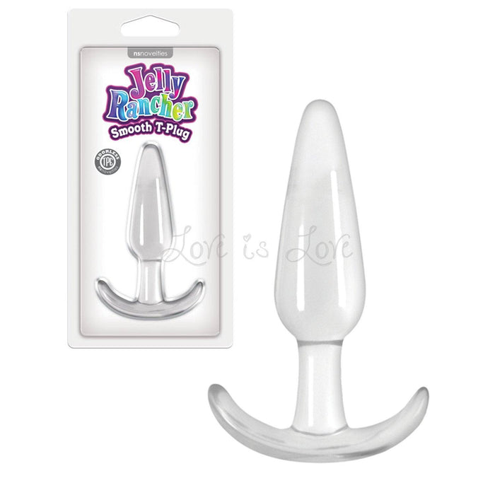 NS Novelties Jelly Rancher T-Plug Smooth Clear
