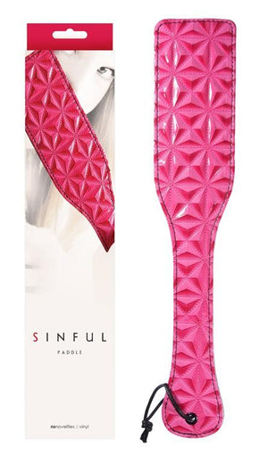 NS Novelties Sinful Paddle Pink Bondage - Paddles/Spankers/Ticklers NS novelties