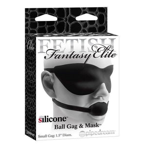 Fetish Fantasy Elite Silicone Ball Gag and Mask 
