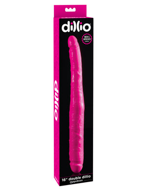 Pipedream Dillio 16 Inch Double Dong Pink (New & Improved Formula)