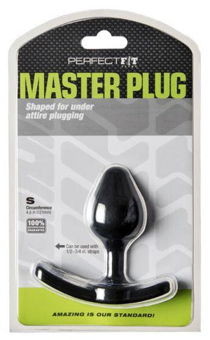 Perfect Fit Master Plug Small or Medium Size Anal - Beginners Anal Toys Perfect Fit Small