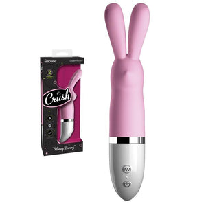 Pipedream Crush Honey Bunny Silicone Dual Vibration Vibrators - Clit Stimulation & G-Spot Pipedream Products