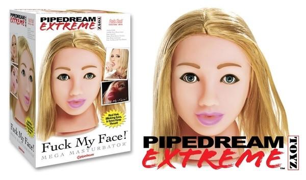 Pipedream Extreme Toyz Fuck My Face Blonde
