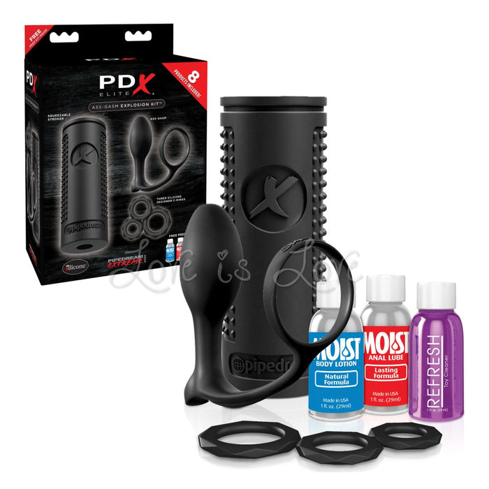 Pipedream PDX Elite Ass-Gasm Explosion Kit