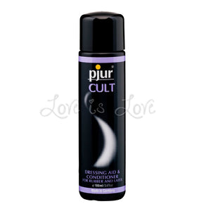 Pjur Cult - Dressing Aid and Conditioner (Protects Rubber And Latex) 100 ml 3.4 fl oz Lubes & Cleaners - Silicone Based Pjur