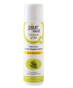 Pjur Med Vegan Glide Water based Lubricant 100 ML 3.4 FL OZ Lubes & Toys Cleaners - Natural & Organic Pjur Default Title 
