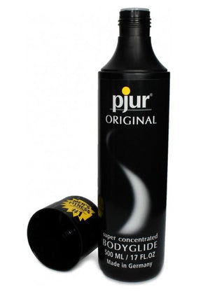 Pjur Original Silicone Body glide 30 ml, 100 ml , 250 ml, 500 ml Lubes & Toy Cleaners - Silicone Based Pjur 500 ml (17 fl oz) 