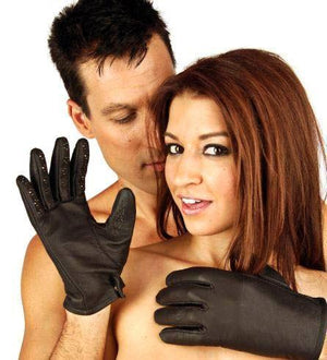 Premium Leather Vampire Gloves Medium And Large Sizes (Good Reviews) Bondage - Women's Fetish Wear XRLLC Medium