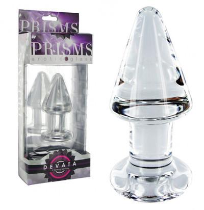 Prisms Erotic Glass Devata Anal Plug