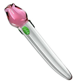 Prisms Erotic Glass Vishnu Blooming Wand Dildos - Glass/Ceramic/Metal Prisms