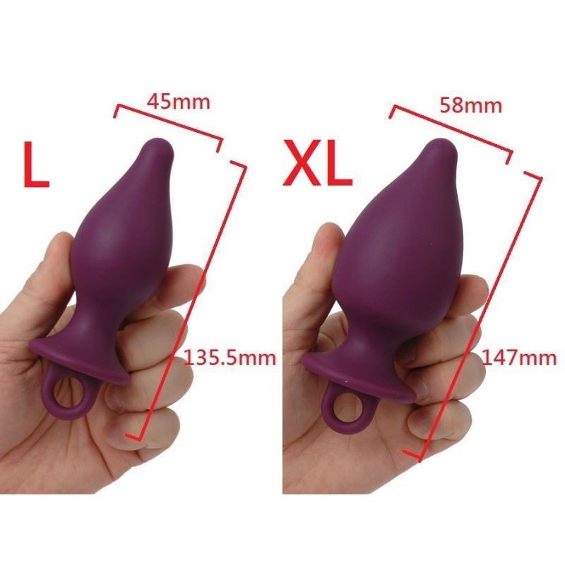 anal plug fuchsschwanz Beaded Inflatable Anal Plug with Hand Pump