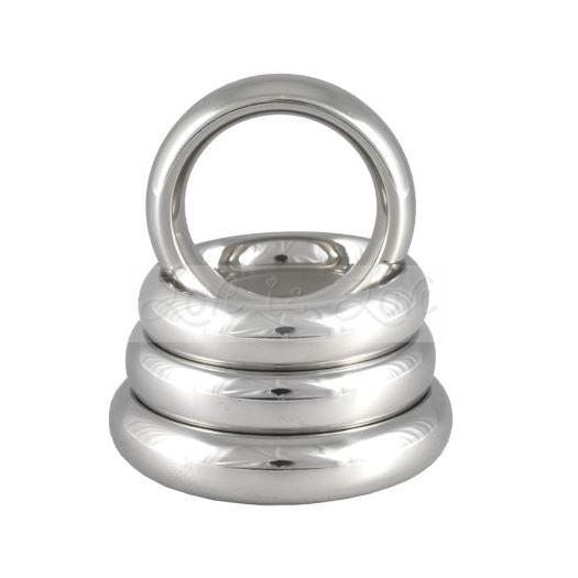 Rimba Donut Stainless Steel Solid Cock Ring 1.5 CM WIde RIM 7377