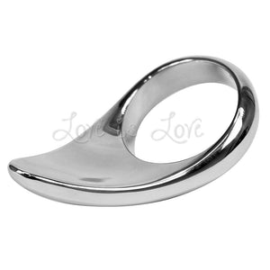 Rimba Stainless Steel Teardrop Cock Ring RIM 8030 45mm or 50mm For Him - Cock & Ball Gear Rimba