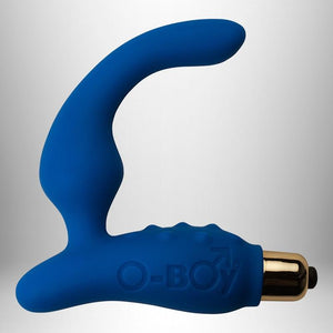 Rocks-Off 7 Speed O-Boy Black or Blue (Newly Replenished) Prostate Massagers - Rocks-Off Prostate Toys Rocks-Off Blue 