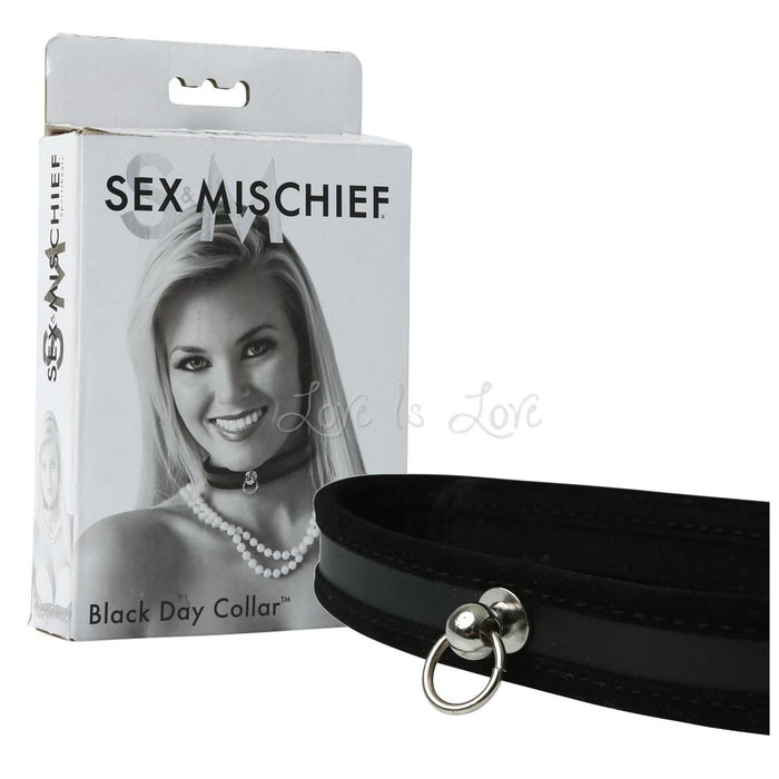 Sex & Mischief Black Day Collar