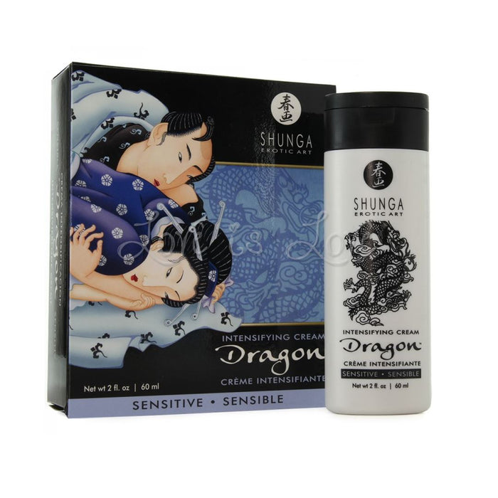Shunga Dragon Sensitive Intensifying Cream For Couple 60 ml 2 oz (Exp 11/2026)
