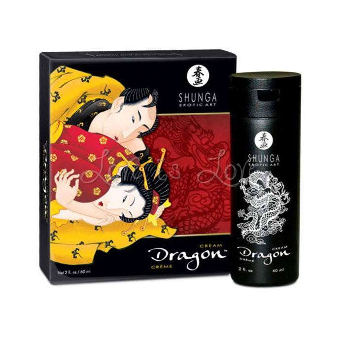 Shunga Dragon Intensifying Cream Performance And Control For Him 2 oz / 60ml (Exp 2028)