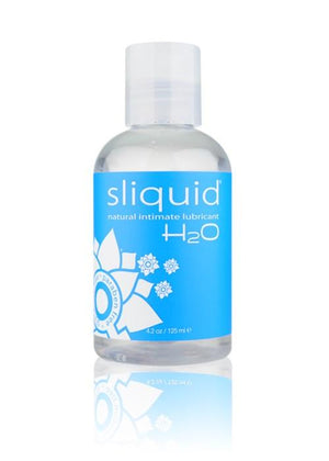 Sliquid Naturals Intimate H2O Lube 2oz or 4.2oz or 8.5oz (Newly Replenished!) Lubes & Toys Cleaners - Natural & Organic Sliquid 125 ml (4.2 fl oz) 