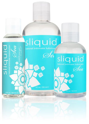 Sliquid Naturals Sea Carrageenan Infused Water Based Lube 2oz or 4.2oz or 8.5oz Lubes & Toys Cleaners - Natural & Organic Sliquid