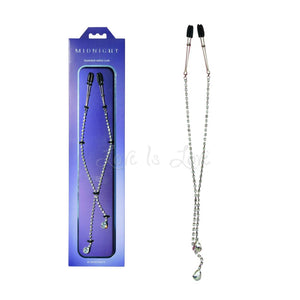 Sportsheets Midnight Teardrop Nipple Clips Nipple Toys - Nipple Clamps Sportsheets