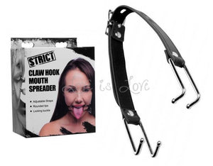 STRICT Claw Hook Mouth Spreader Bondage - Ball & Bit Gags STRICT