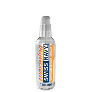 Swiss Navy Water Based Warming Premium Lubricant 2 oz or 4 oz Lubes & Cleaners - Cooling & Warming Swiss Navy 2 fl oz (59 ml) 
