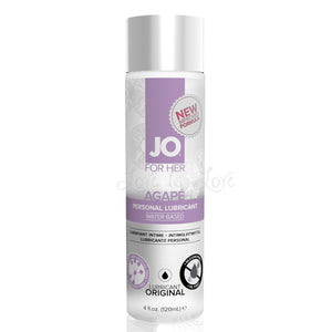 System JO For Her Agape Original Water-based Lubricant 1 oz or 2 oz or 4 oz  buy in Singapore LoveisLove U4ria