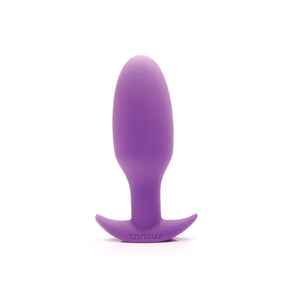 Tantus Ryder Soft Silicone Anal Plug 4 Inch Black or Purple (Newly Replenished on Apr 19) Award-Winning & Famous - Tantus Tantus Purple 