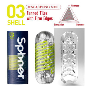 Tenga Spinner 01 Tetra or 02 Hexa or 03 Shell Buy in Singapore LoveisLove