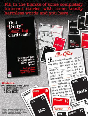 That Dirty Blanking Card Game Gifts & Games - Intimate Games TDC Games 