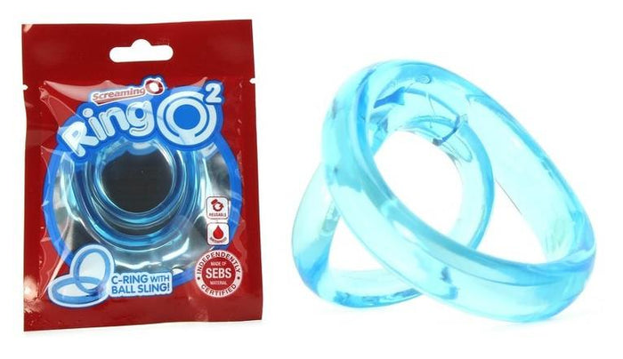 The Screaming O RingO2 Double C-Ring With Ball Sling