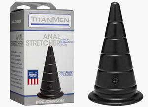 TitanMen Anal Stretcher 6 Inch Plug Anal - Exotic & Unique Butt Plugs Titanmen 