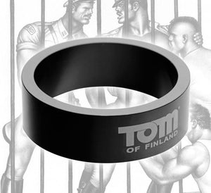 Tom of Finland Aluminum Cock Ring 50 mm or 60 mm For Him - Cock Rings Tom Of Finland 