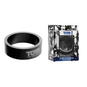 Tom of Finland Aluminum Cock Ring 50 mm or 60 mm For Him - Cock Rings Tom Of Finland 60 mm 