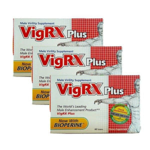 VigRX Plus 60 Tablets - Original From Leading Edge Health For Him - Penis Enhancement VigRX 3-Month Value Pack 