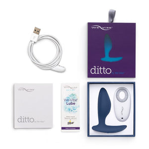We-Vibe Ditto Remote Vibrating Anal Plug Midnight Blue Or Purple Award-Winning & Famous - We-Vibe We-Vibe Midnight Blue 